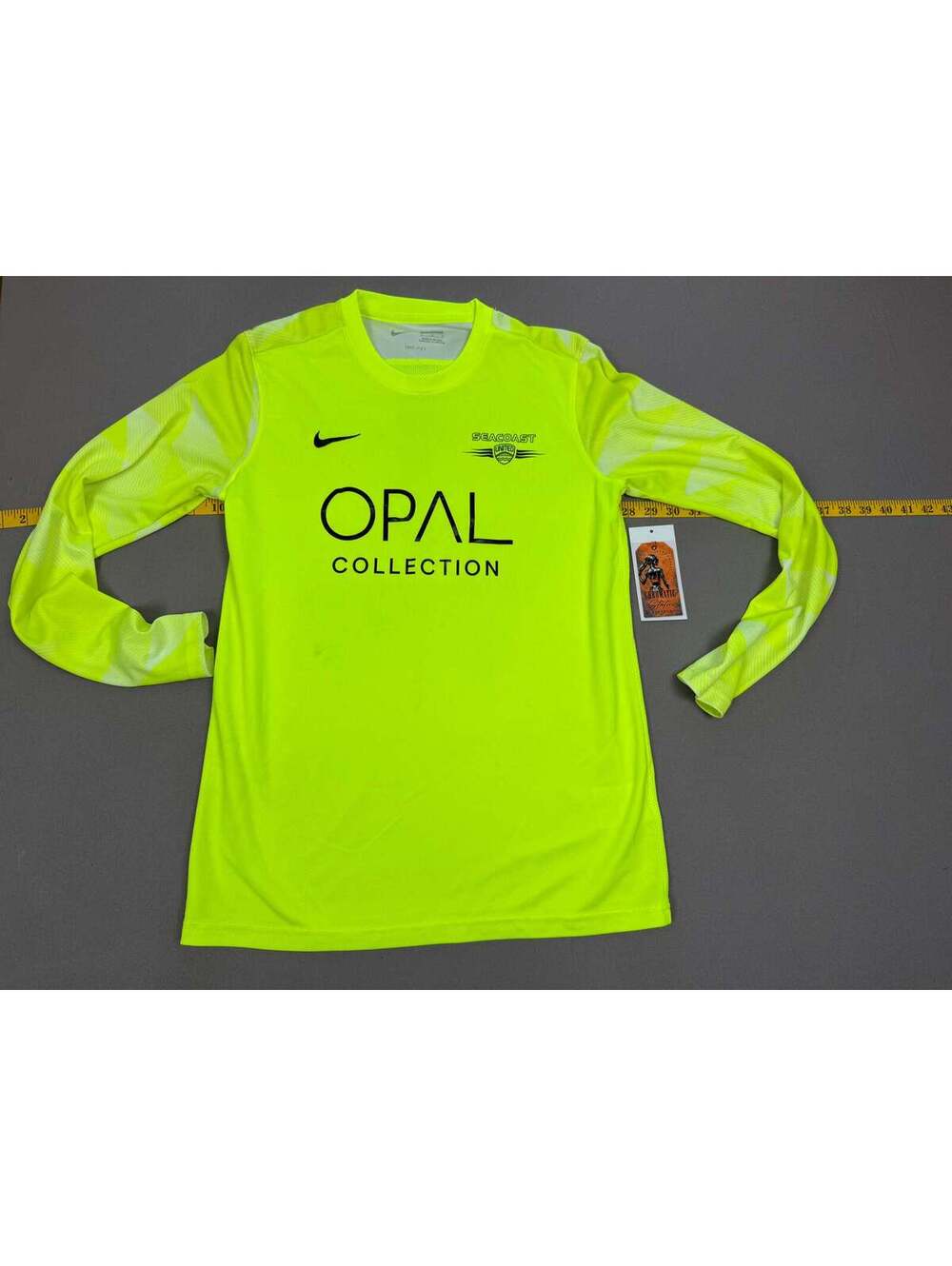 Vintage Nike Seacoast United Opal Goalkeeper Soccer Jersey #1